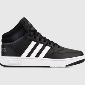 Resim adidas Hoops Mıd 3.0 K Siyah Çocuk Sneaker Gw0402 
