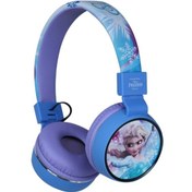 Resim Volkano DY-1006-FR Wireless Disney Frozen Bluetooth Kulak Üstü Çocuk Kulaklığı 