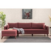 Resim Vivense BELLA SOFT KÖŞE KOLTUK, BORDO, SOL KÖŞE 