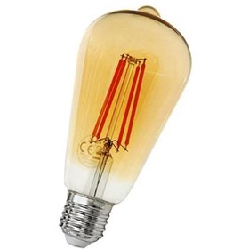 Resim ORBUS St64 4w Filament Bulb Amber E27 300lm Ampul - 2200k Sarı Işık 