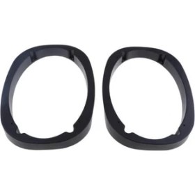 Resim 2x Evrensel 2 Parça 6 "x9" Stereo Hoparlör Spacer Hollow Uçak Yüzük Adaptörü Mat 