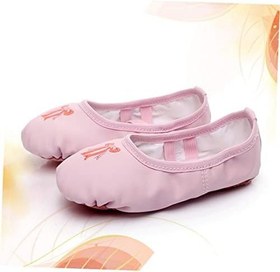 Resim minkissy Erkek Kız için Yumuşak Ballet Ayakkabısı Esnek Yoga Ballet Ayakkabıları Alabilir Malzeme Antislip Taban 