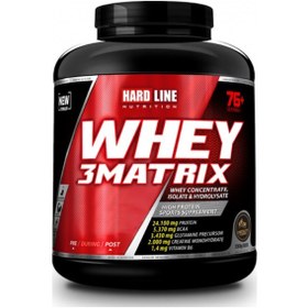Resim Hardline Whey 3Matrix Çikolata 2300 G 