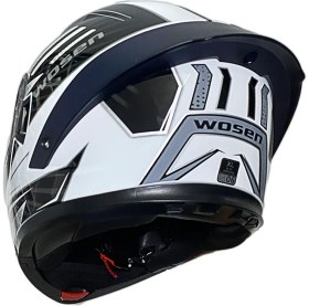 Resim Wosen Çene Açılır Kask WS-202 01 Beyaz 