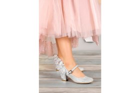 Resim Kiko Kids Kiko 754 Çupra Günlük Kız Çocuk 4 cm Topuk Babet Ayakkabı 
