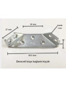 Resim Hobidabi Dereceli Köşe Gönye 10 Adet L Demir 