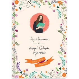 Resim Elivora Keskin 17X24 Haftalık Ayça Karaman Tarihsiz Gelişim Ajandası 