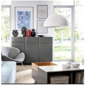 Resim Riolight Modern Mutfak,Oda,Cafeler Için Beyaz Içi Beyaz Tekli Met 