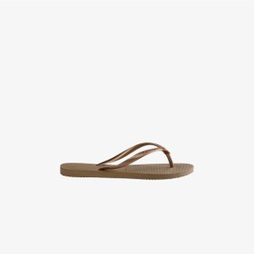 Resim Havaianas Slim Crystal Çocuk Sarıterlik Düz 4145651 Sarı 