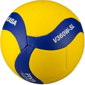 Resim Mikasa Sentetik Deri Voleybol Topu V360w-sl Sarı - Mavi 