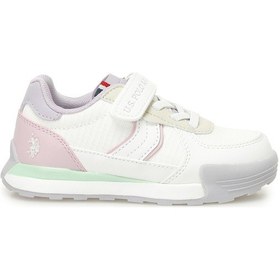 Resim U.s. Polo Assn. Numa 5fx Beyaz Kız Çocuk Sneaker 000000000101952331 Beyaz-lıla Beyaz - Lila 