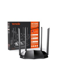 Resim Tenda Ac8 1200 Mbps 4 Portlu Router 4 Anten Router 