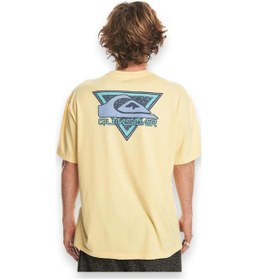 Resim Quiksilver Eqyzt07654 Take Us Back Logo Ss Sarı Erkek T-shirt Sarı 