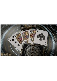Resim Npcc Noir Arts Royal Sanctuary Kings Premium Oyun Kağıdı Koleksiyonluk İskambil Kartları 