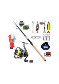 Resim Steelhead Iconic 270cm 7-28gr Dam Quick Dynabraid 4000 Turna Tele Spin Olta Takımı Seti 