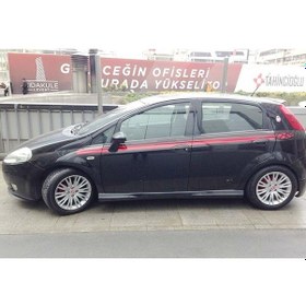 Resim Fiat Punto Sport Marşpiyel Seti Mat Siyah Plastik 2012 - 2018 