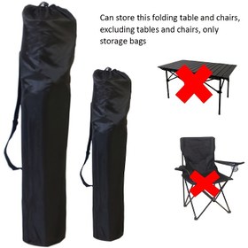 Resim 1 adet Sandalye Kılıfı Açık Hava Sandalyesi Taşınabilir Katlanır Sandalyeler Saklama Çantası Mobilya Buggy Çantası Şemsiye Büyük Çanta Çadır Masa ve Sandalye Ditty Çantası 