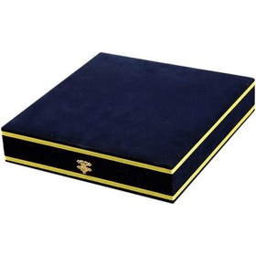 Resim Kadife Kutu Lacivert - 6Lı Fincan 