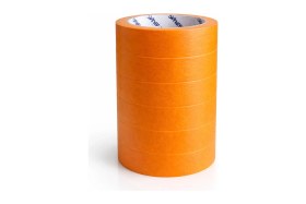 Resim Suncar Schanall Marin Maskeleme Bandı 25MM x 30MT 6 Adet Turuncu 
