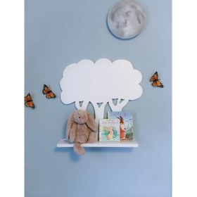Resim Hommy Forest Lake Montessori Duvar Rafı 