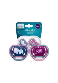 Resim Philips Avent Ultra Air Emzik +18 Ay 2li Kız Scf349/22 Çok Renkli 