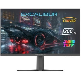 Resim Casper Excalibur M.E236FVC-D 23.6" 200HZ 1MS 350NIT Fast VA Curved HDR10 Oyuncu Monitörü 