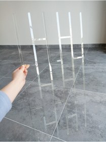 Resim Piktura Tuğla Stencil Şablon Kalın Malzeme Rölyef Pasta, Dekoratif Sıva Ve Saten Alçıya Uygun 2mm 