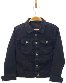 Resim Mojo Bebek Mojo Unisex Düğmeli Kot Ceket 9959293 Siyah 