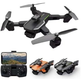 Resim 968s Katlanır Uzaktan Kumandalı Drone Hd Çift Kamera Optik Akış Yerelleştirme Engel Kaçınma 