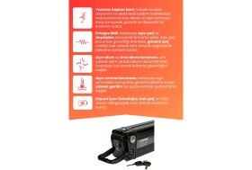 Resim Rks Rsıv Pro Uyumlu 48V 15AH (Yüksek Kapasite) Güçlendirilmiş Elektrikli Bisiklet Bataryası 
