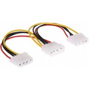 Resim 4 Pin Molex Power Çoklayıcı 4425A Molex Kablo Güç 2 Çıkış 1 