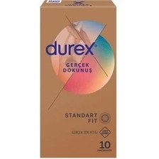 Resim Durex Gerçek Dokunuş Prezervatif 10 Lu 