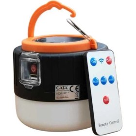 Resim Cata CT-4289 5WATT Şarjlı Urla Solar Kamp Feneri Beyaz Işık CT-4289 Uzaktan Kumandalı 