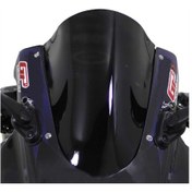 Resim Gp Kompozit Yamaha R25 2019-2024 Uyumlu Ön Cam Siyah Std 