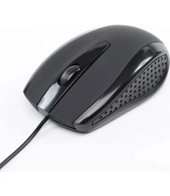 Resim Wozlo G-109-E 1000 DPI Ergonomik USB Optik Kablolu Mouse Siyah 