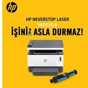 Resim Hp 5Hg74A 1000N Neverstop Network Laser Yazıcı -A4 32Mb,20Ppm,5000Syf Tam Dolu Toner,Apple Airprint 