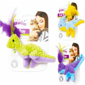 Resim Muratech Pawise Kumaş Oyuncak Meow Meow Life-dinosaur 