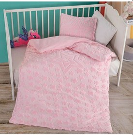 Resim Kanz Welsoft Nevresim Takım Pudra 