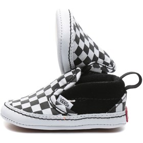 Resim Vans In Slip-on V Crib Çocuk Siyah Spor Ayakkabı & Sneaker 