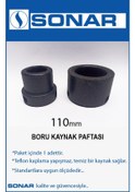 Resim Plastik Boru Kaynak Paftası.Lokma 110 Mm 