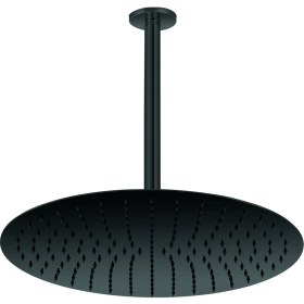 Resim Gpd Ankastre Duş Başlığı Oval Slim Metal Ø40 cm Siyah ADS24-S 