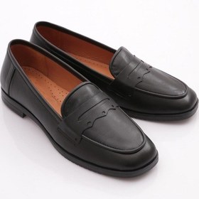 Resim Dgn 010 Kadin Küt Burun Şekilli Babet 010-2109-R1534 Siyah 