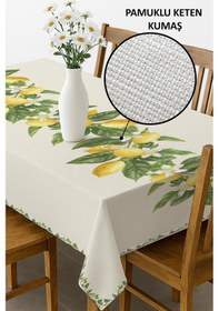 Resim Şık Dokulu Leke Tutmaz Masa Örtüsü Msrt001 Renkli 