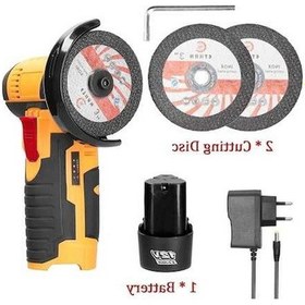 Resim Ganzhoushop Taşlama Şarj Mini Lityum İnç Fonksiyonlu Çok Amaçlı Ambition Açılı 3 Tt Akülü Avuç Taşlama Makinesi 