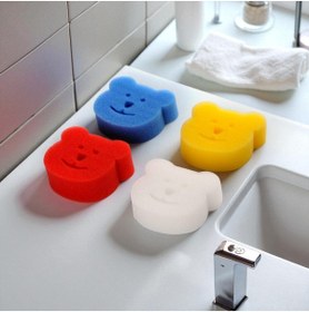 Resim Malzek Bebek Banyo Yıkama Süngeri 4lü 
