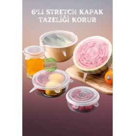 Resim Beleşe Easyso Silikon 6'lı Streç Kapak 