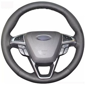 Resim Ford Fusıon - Mondeo (2013-2016) Dikişli Direksiyon Kılıfı 