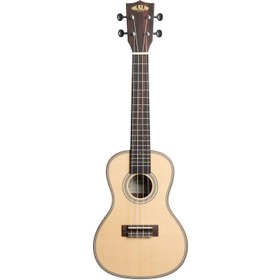 Resim Kala KA-SSEBY Solid Spruce Abanoz Concert Ukulele (Natural) 