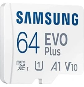 Resim Karokstore Evo Plus 64GB Sdxc U1 Sınıf 10 A1 160MB/S Micro Sd Bellek Kartı Adaptörlü 2021 Sürümü (MB-MC64KA/EU) 