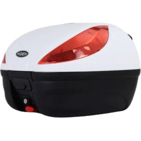 Resim Maxem Motor Çantası Maxem Sl-35 35 Litre Sırtlıklı Beyaz 